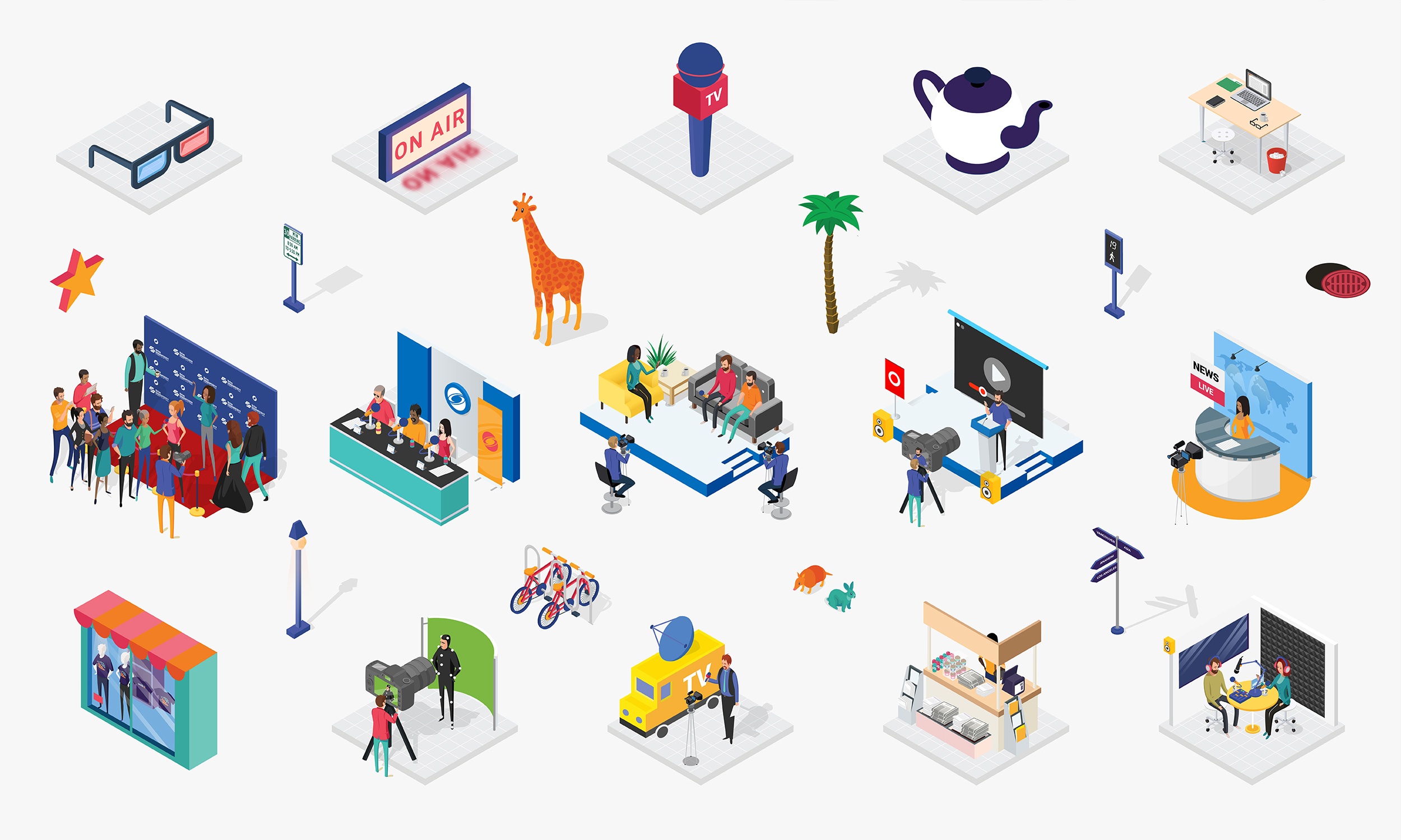 SIGGRAPH 2019 Illustrations